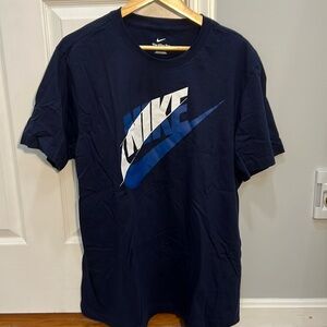 Nike blue t shirt gym size extra large new